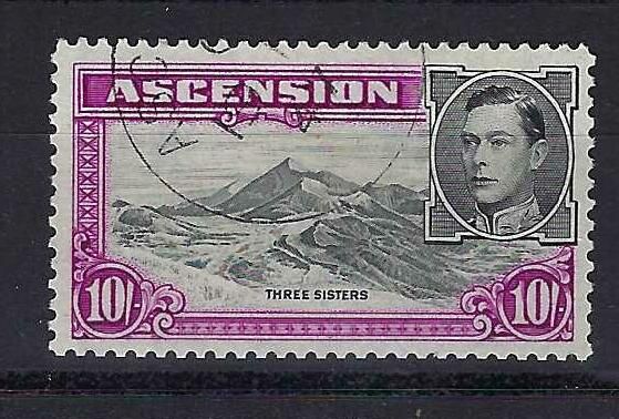 Image of Ascension SG 47b FU British Commonwealth Stamp